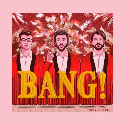 Ajr Bang Throw Pillow Official Ajr Band Merch