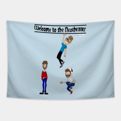 Ajr Welcome To The Neotheater Tapestry Official Ajr Band Merch