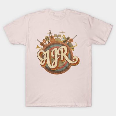 Music Designs Vintage Retro Ajr T-Shirt Official Ajr Band Merch