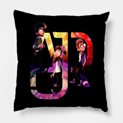 Ajr Artwork Throw Pillow Official Ajr Band Merch