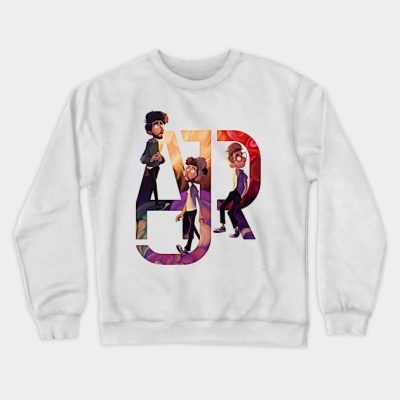 Ajr Cartoons Crewneck Sweatshirt Official Ajr Band Merch