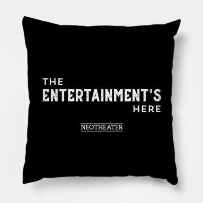 The Entertainments Here Throw Pillow Official Ajr Band Merch