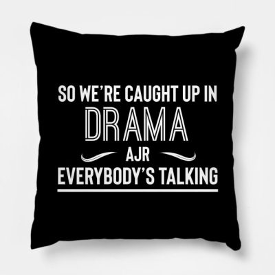 Drama Throw Pillow Official Ajr Band Merch