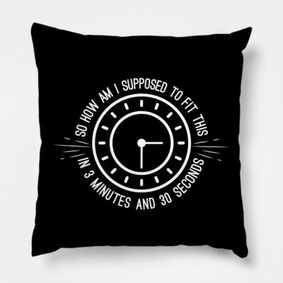 Three Thirty Throw Pillow Official Ajr Band Merch