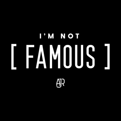 Im Not Famous Phone Case Official Ajr Band Merch