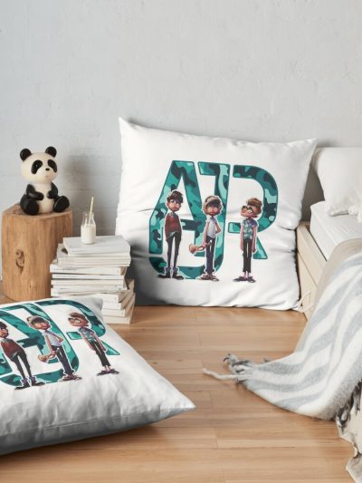 Ajr Tour Merch Throw Pillow Official Ajr Band Merch