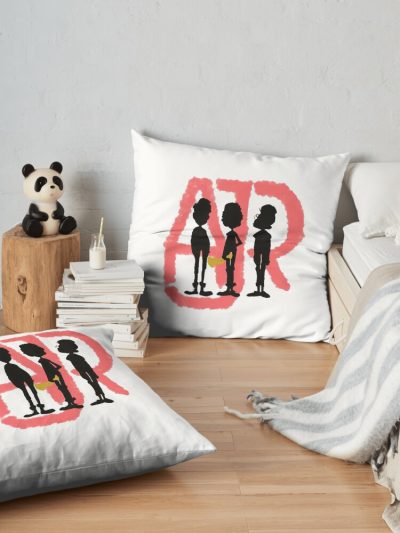 Ajr Band Members Throw Pillow Official Ajr Band Merch