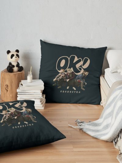 Ok Orchestra Throw Pillow Official Ajr Band Merch