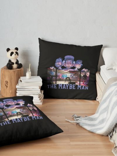 The Maybe Man - Ajr Throw Pillow Official Ajr Band Merch