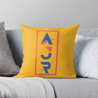 Ajr 90S Nostalgia Collection: Relive The Neotheater Era With Exclusive Merch And Ajr Vibes! Throw Pillow Official Ajr Band Merch