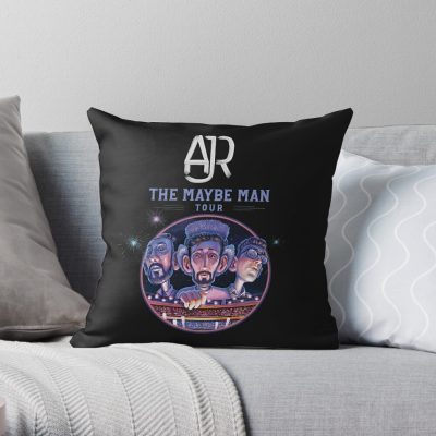 Ajr The Maybe Man Tour 2024 Tour Band Fan Concert Throw Pillow Official Ajr Band Merch