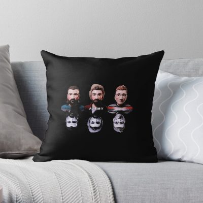 Ajr Band Ajrmy Throw Pillow Official Ajr Band Merch