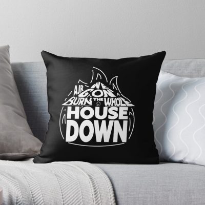 Burn The House Down Ajr Throw Pillow Official Ajr Band Merch