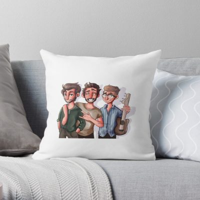 Ajr Band Throw Pillow Official Ajr Band Merch