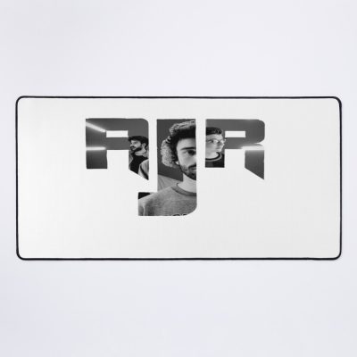 Ajr In Black And White Mouse Pad Official Ajr Band Merch