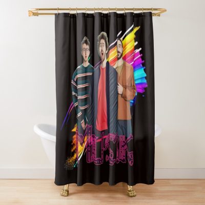 Ajr Shower Curtain Official Ajr Band Merch